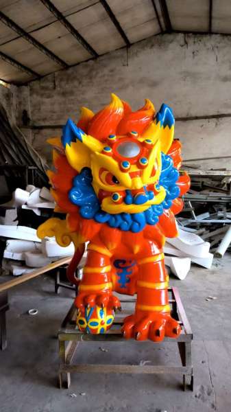 彩绘小狮子